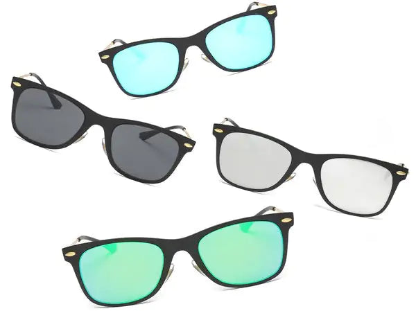 Classic Horn Rimmed Square Fashion Sunglasses - Variety Products Market