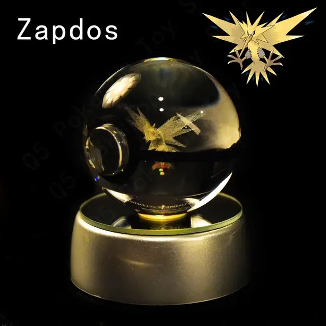 3D Pokémon Crystal Ball Lamp - Variety Products Market