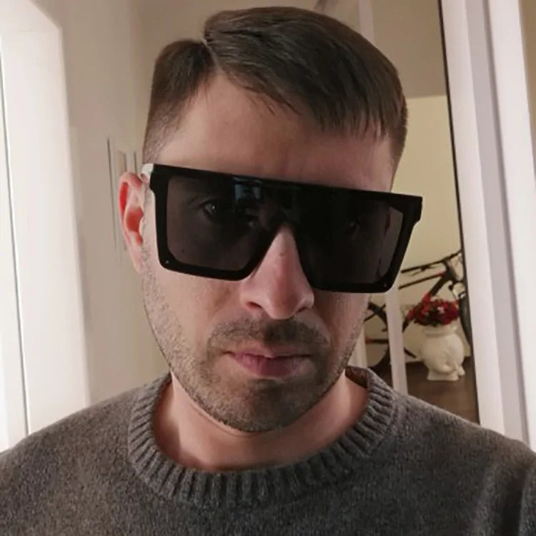 Vintage Oversized Square Sunglasses - Variety Products Market
