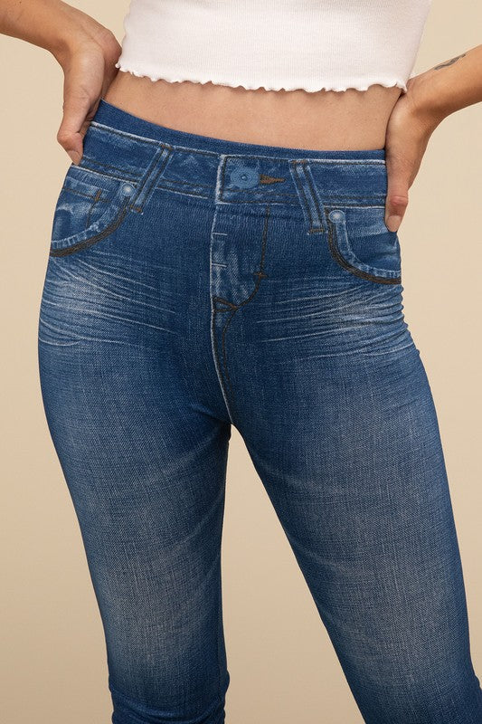 Denim Leggings