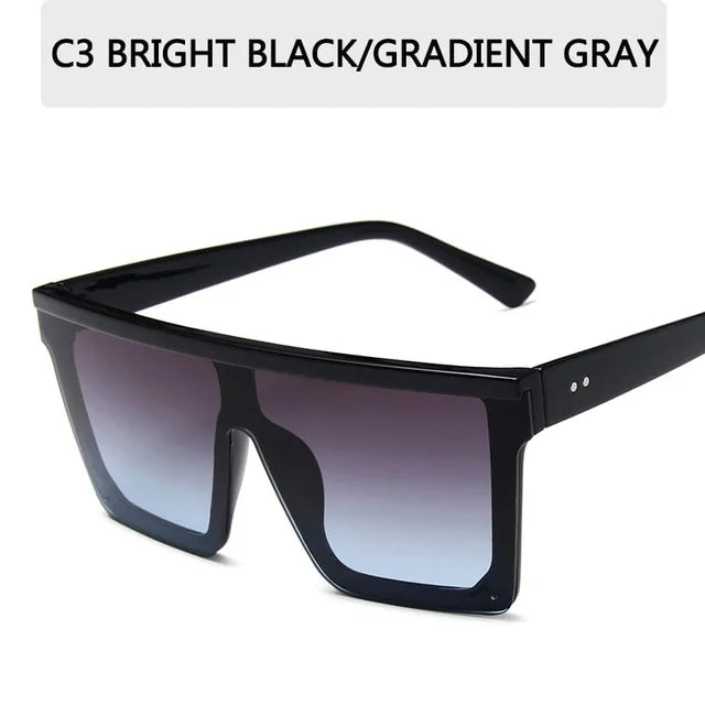 Vintage Oversized Square Sunglasses - Variety Products Market