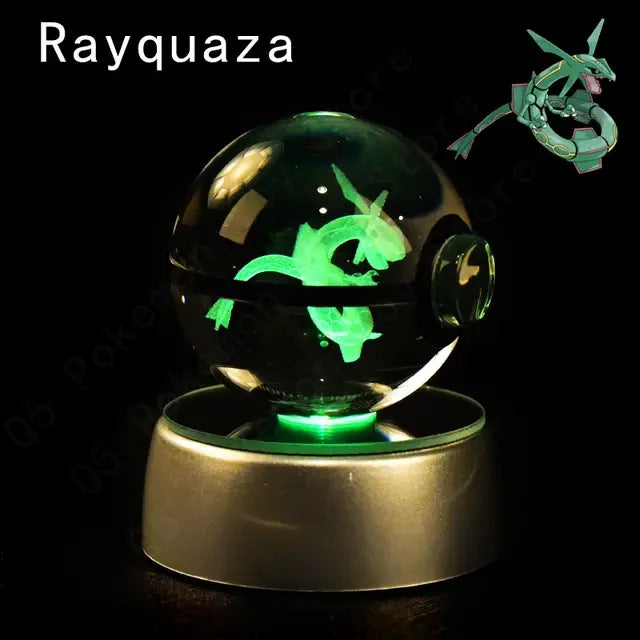 3D Pokémon Crystal Ball Lamp - Variety Products Market