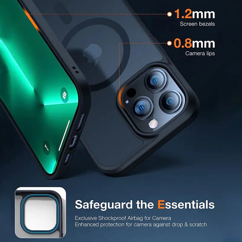 Luxury Magnetic Wireless Charging Case for iPhone - Variety Products Market