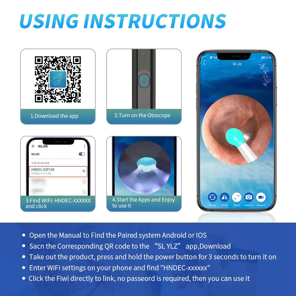 Towers E-comm™ LED Ear Cleaning Kit - Variety Products Market