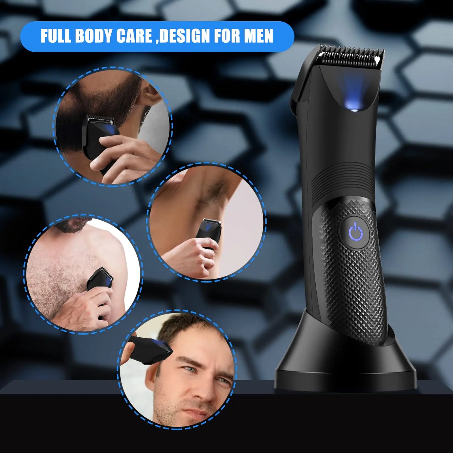 Electric Body Hair Trimmer for Men - Variety Products Market