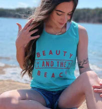 Beauty and The Beach T-Shirt And Tank Top - Variety Products Market