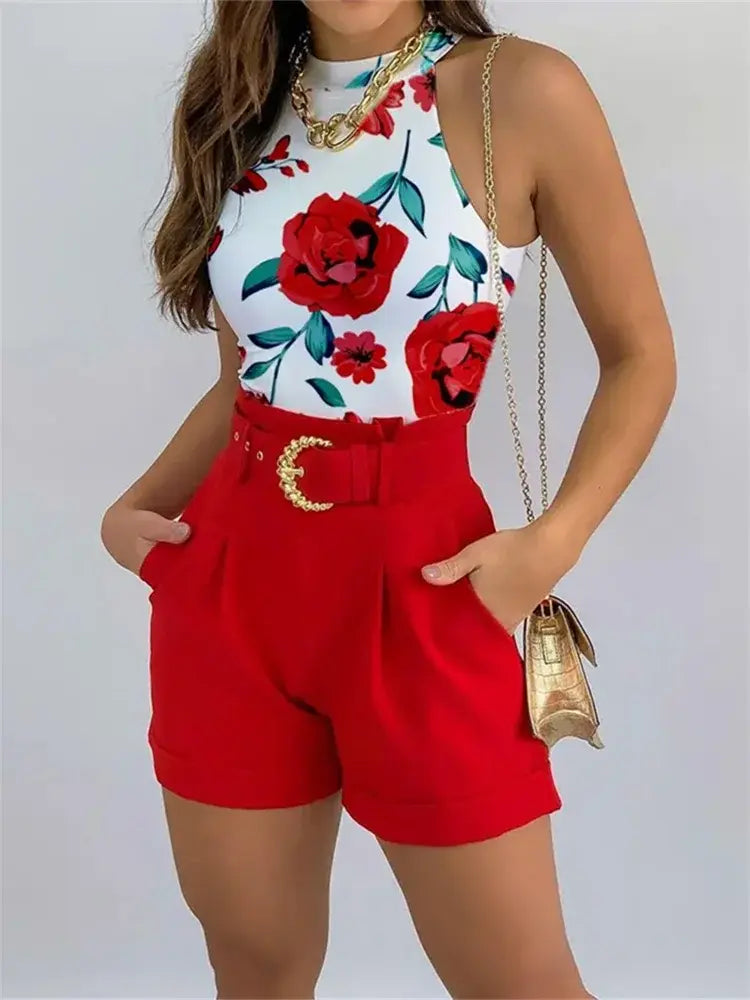 Summer Floral Two-Piece Set - Variety Products Market