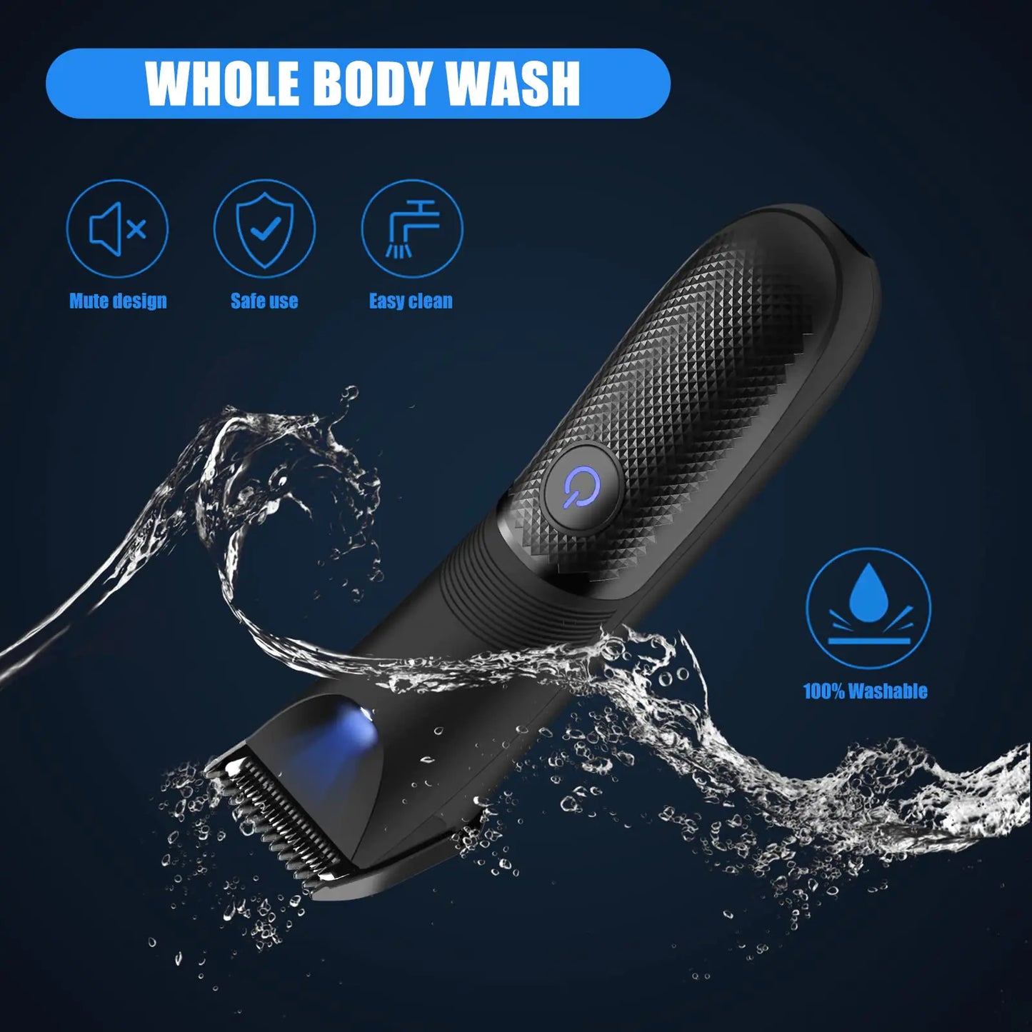 Electric Body Hair Trimmer for Men - Variety Products Market