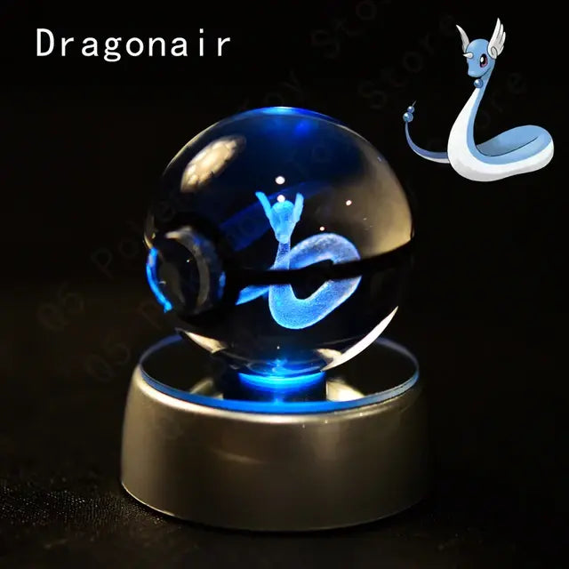 3D Pokémon Crystal Ball Lamp - Variety Products Market
