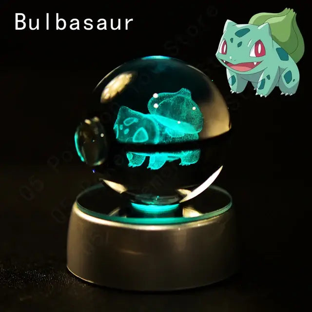 3D Pokémon Crystal Ball Lamp - Variety Products Market