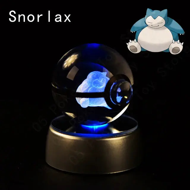 3D Pokémon Crystal Ball Lamp - Variety Products Market