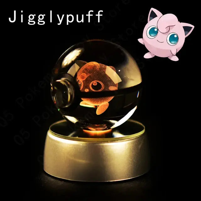 3D Pokémon Crystal Ball Lamp - Variety Products Market