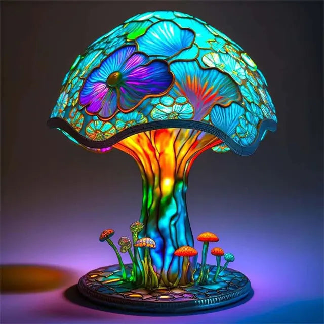 Creative Stained Plant Series Table Lamp - Variety Products Market