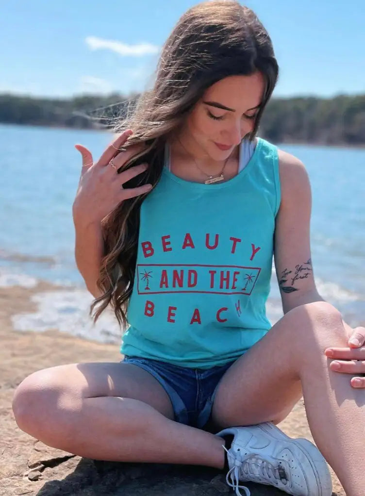 Beauty and The Beach T-Shirt And Tank Top - Variety Products Market