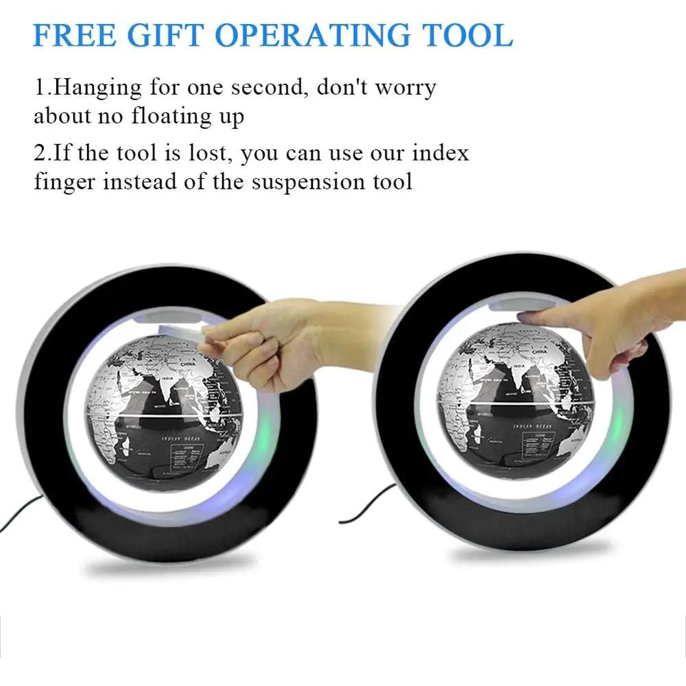 Levitating Magnetic Globe Lamp Lights - Variety Products Market