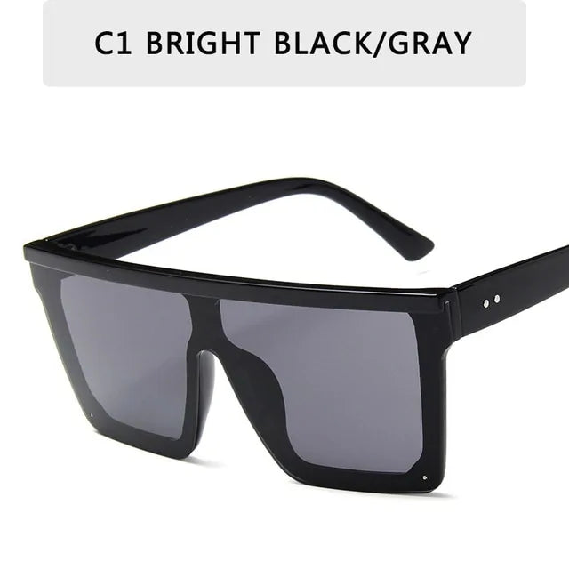 Vintage Oversized Square Sunglasses - Variety Products Market