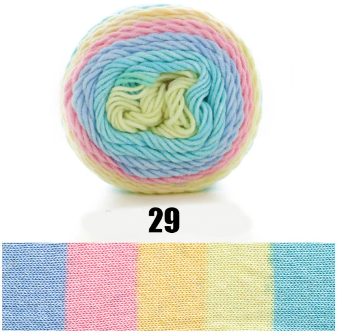 100g Rainbow Dyed Yarn - Variety Products Market