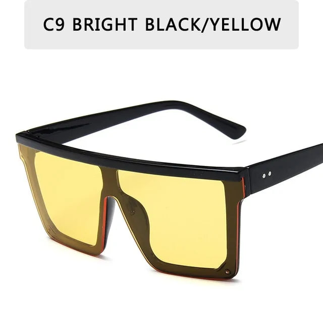 Vintage Oversized Square Sunglasses - Variety Products Market
