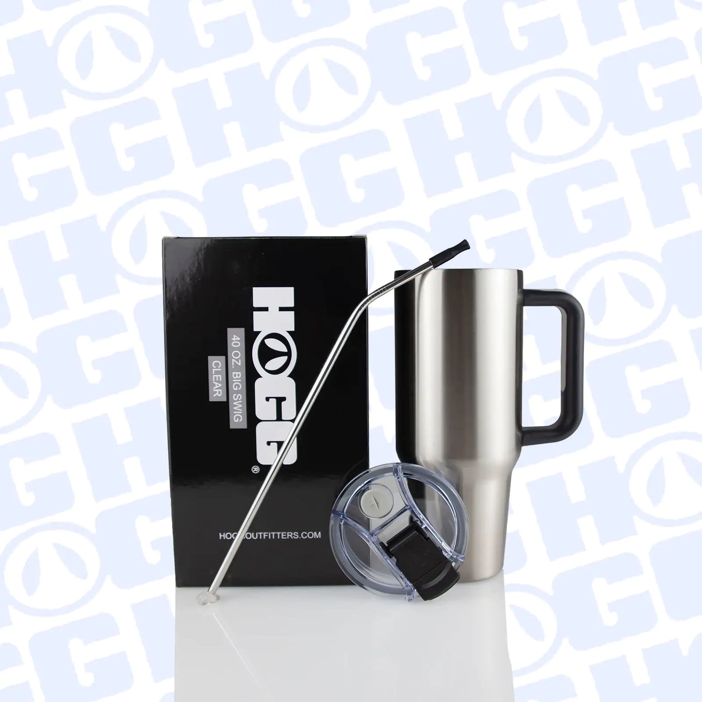 40oz SUBLIMATABLE CLEAR BIG SWIG TUMBLER - Variety Products Market