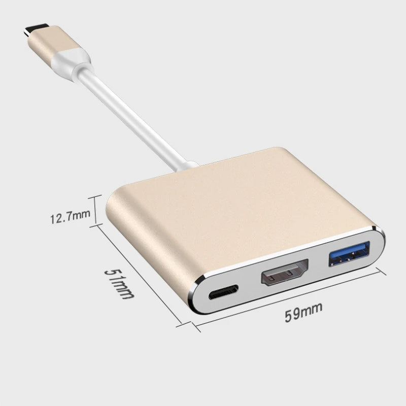 USB-C 3.0 HUB 3 In 1 - Variety Products Market