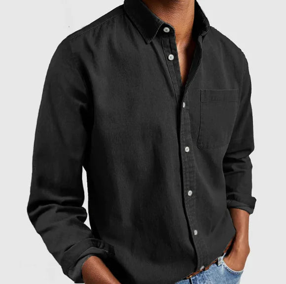 Men's Stand Pocket Casual Shirts - Variety Products Market