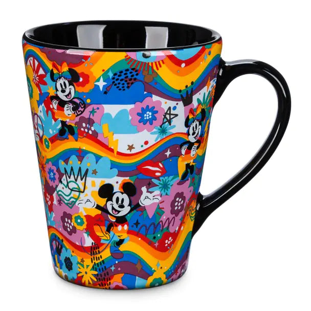 Mickey Minnie Mouse Disney Pride Rainbow Collection Ceramic Mug Disney Parks - Variety Products Market