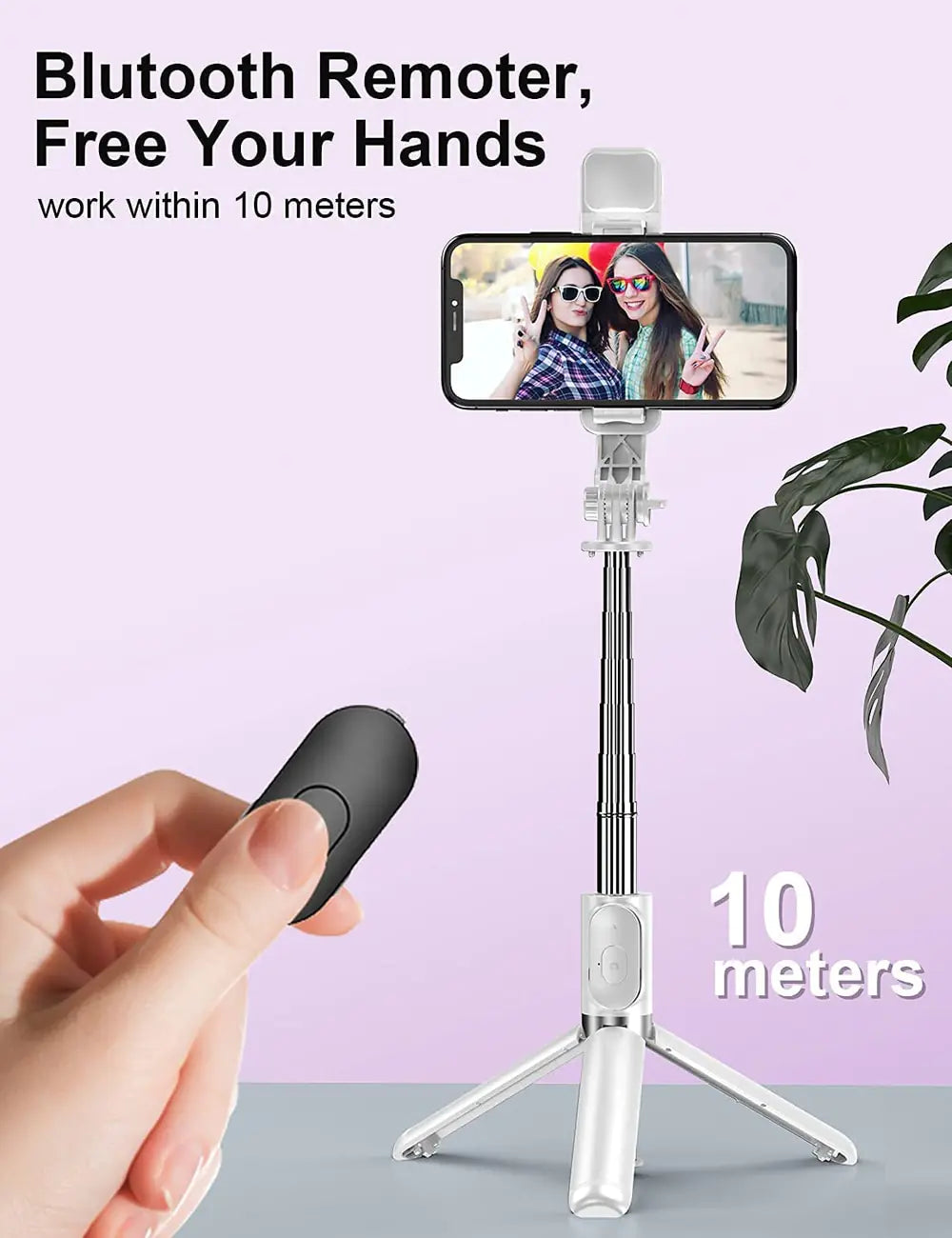 Wireless Bluetooth Selfie Stick Tripod - Variety Products Market