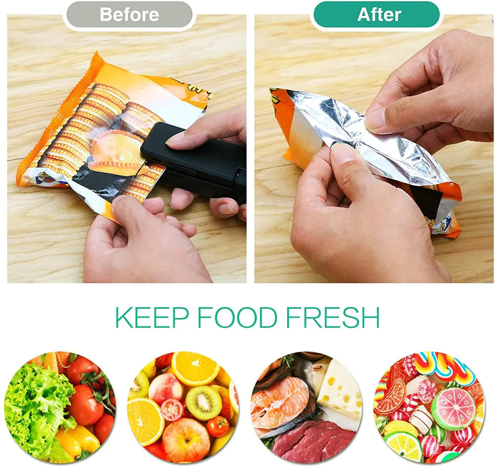 Portable Bag Vacuum Heat Sealer - Variety Products Market
