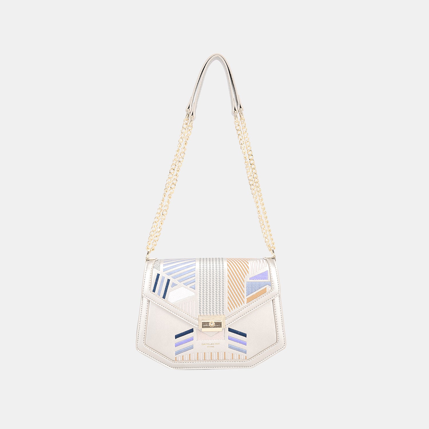 David Jones Geometric Print Crossbody Bag - Variety Products Market
