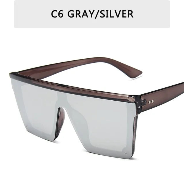 Vintage Oversized Square Sunglasses - Variety Products Market