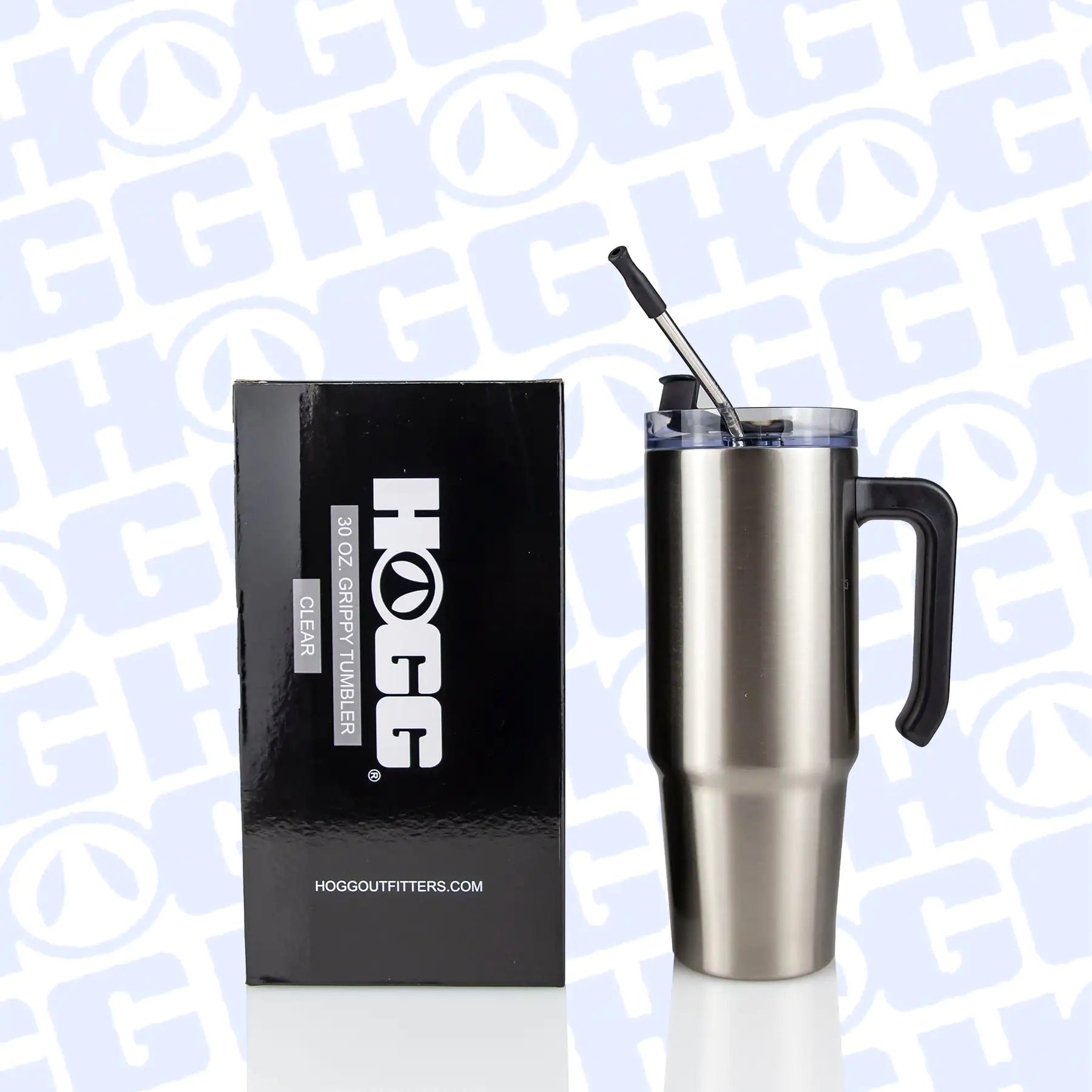 30oz SUBLIMATABLE CLEAR GRIPPY TUMBLER - Variety Products Market