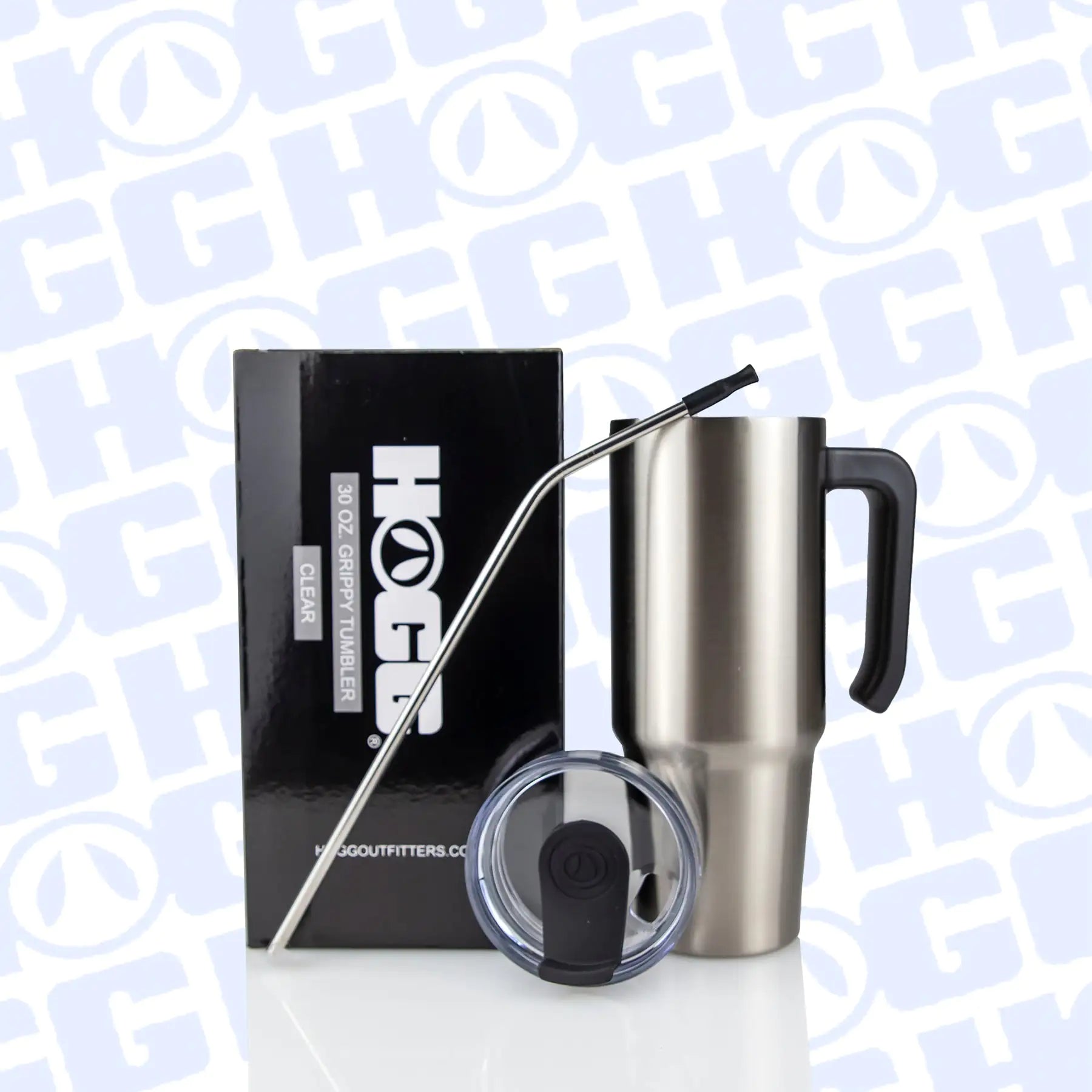 30oz SUBLIMATABLE CLEAR GRIPPY TUMBLER - Variety Products Market
