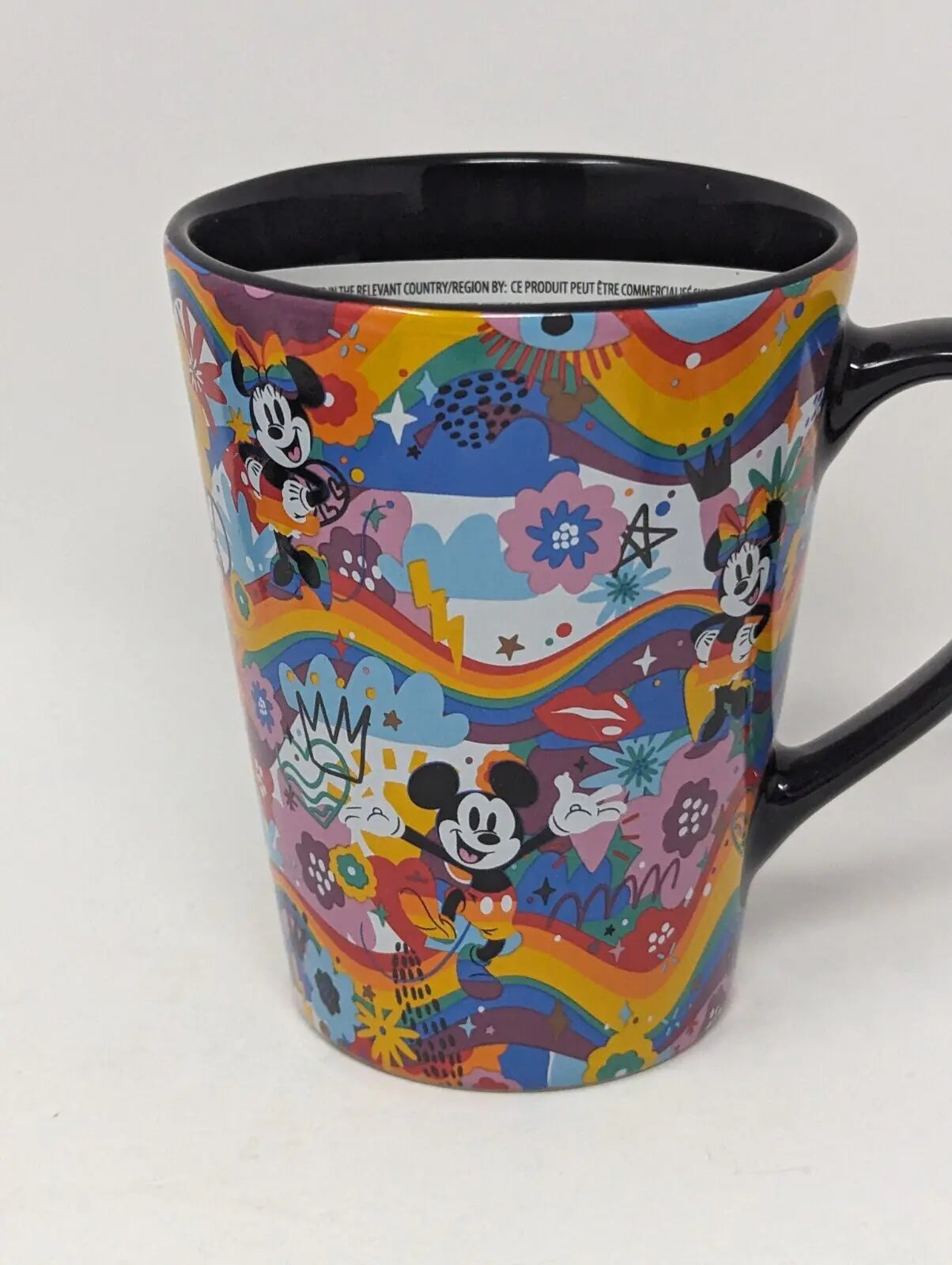Mickey Minnie Mouse Disney Pride Rainbow Collection Ceramic Mug Disney Parks - Variety Products Market