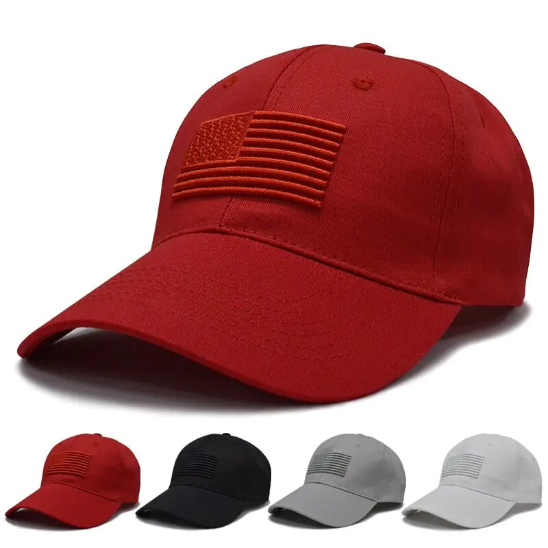 Tactical USA Flag Baseball Caps - Variety Products Market