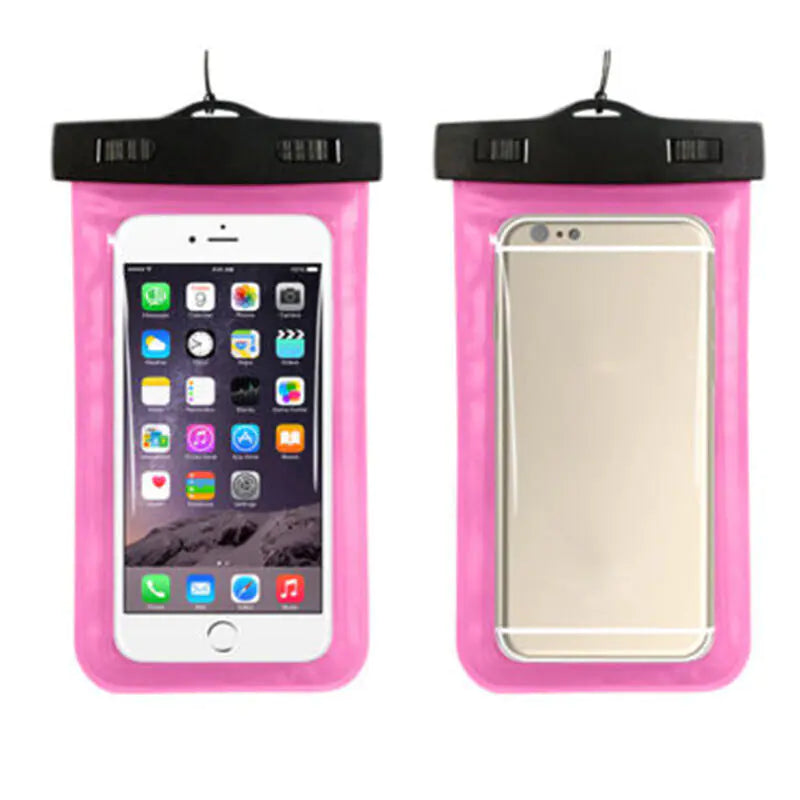 3 Pack Waterproof Floating Cell Phone Pouch Dry Bag Case Cover For Phone Samsung - Variety Products Market