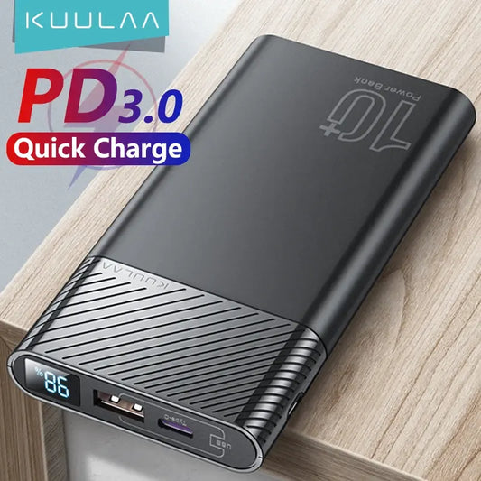 KUULAA Power Bank 10000mAh QC PD 3.0 PoverBank - Variety Products Market