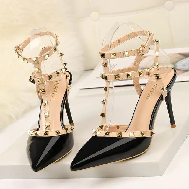 High Heel Single Summer Sandals - Variety Products Market