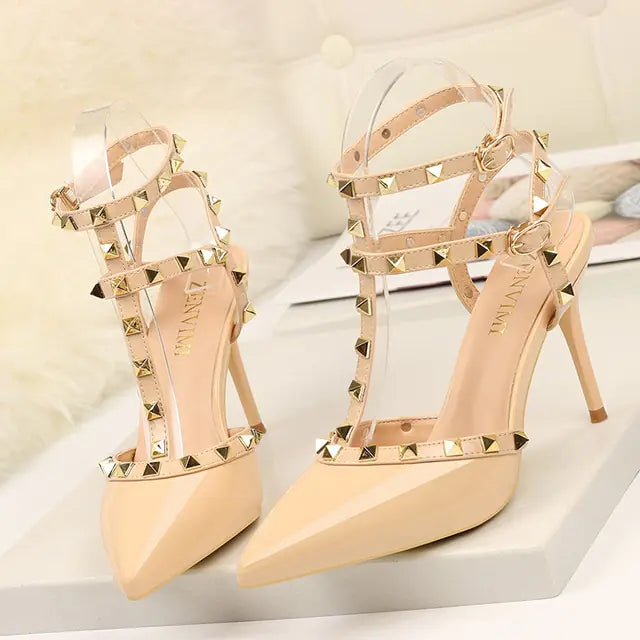 High Heel Single Summer Sandals - Variety Products Market