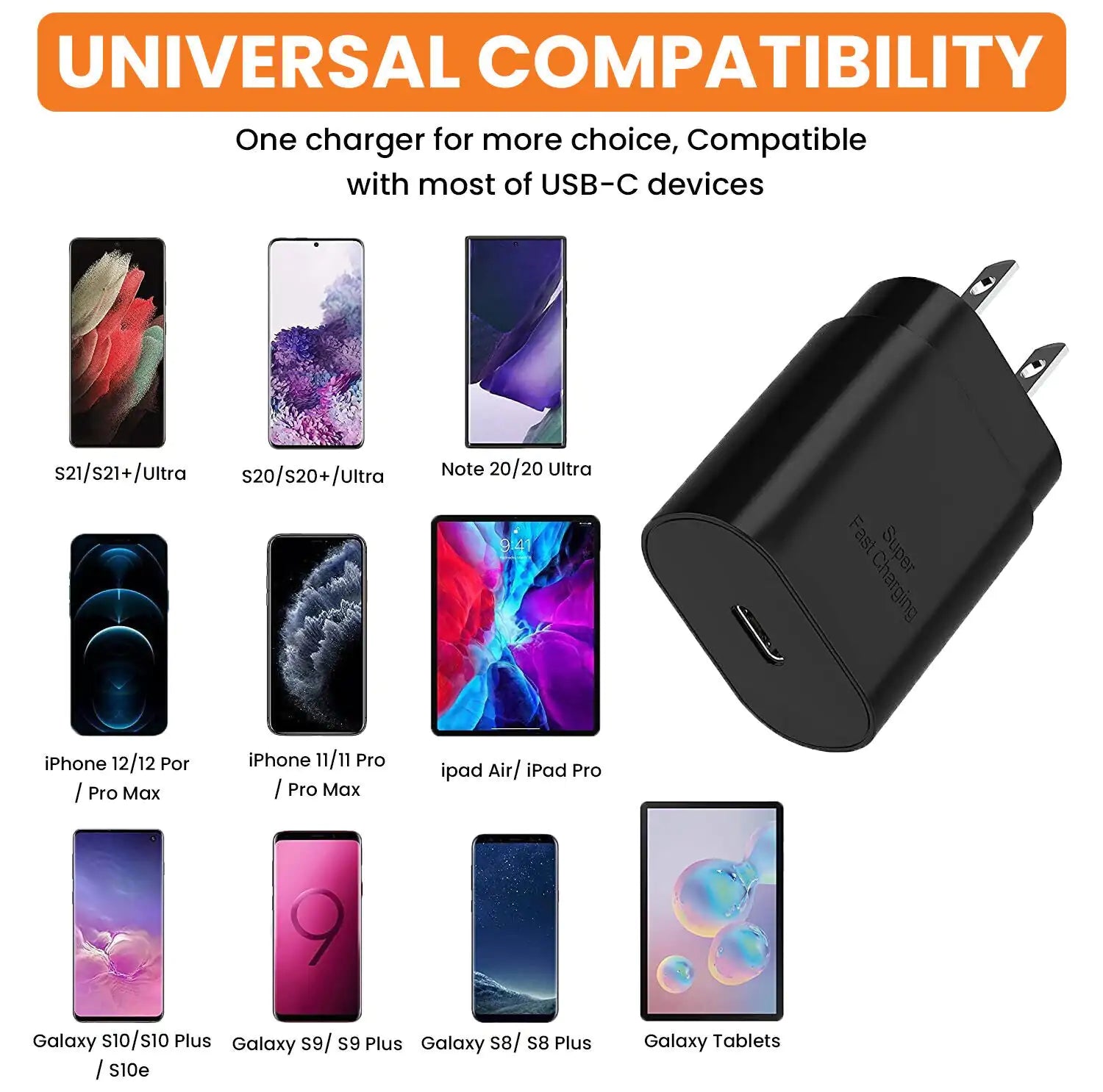 25w Type USB-C Super Fast Wall Charger - Variety Products Market