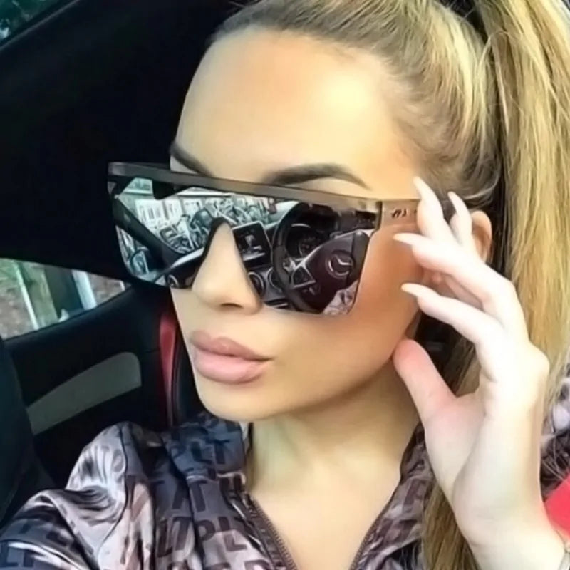Vintage Oversized Square Sunglasses - Variety Products Market