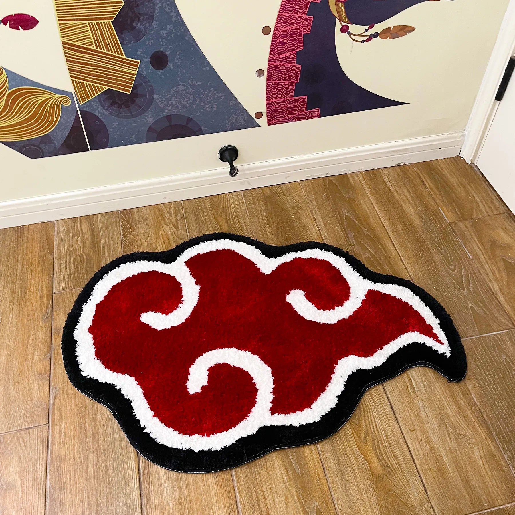 Japanese Anime Red Cloud Doormat Mat - Variety Products Market