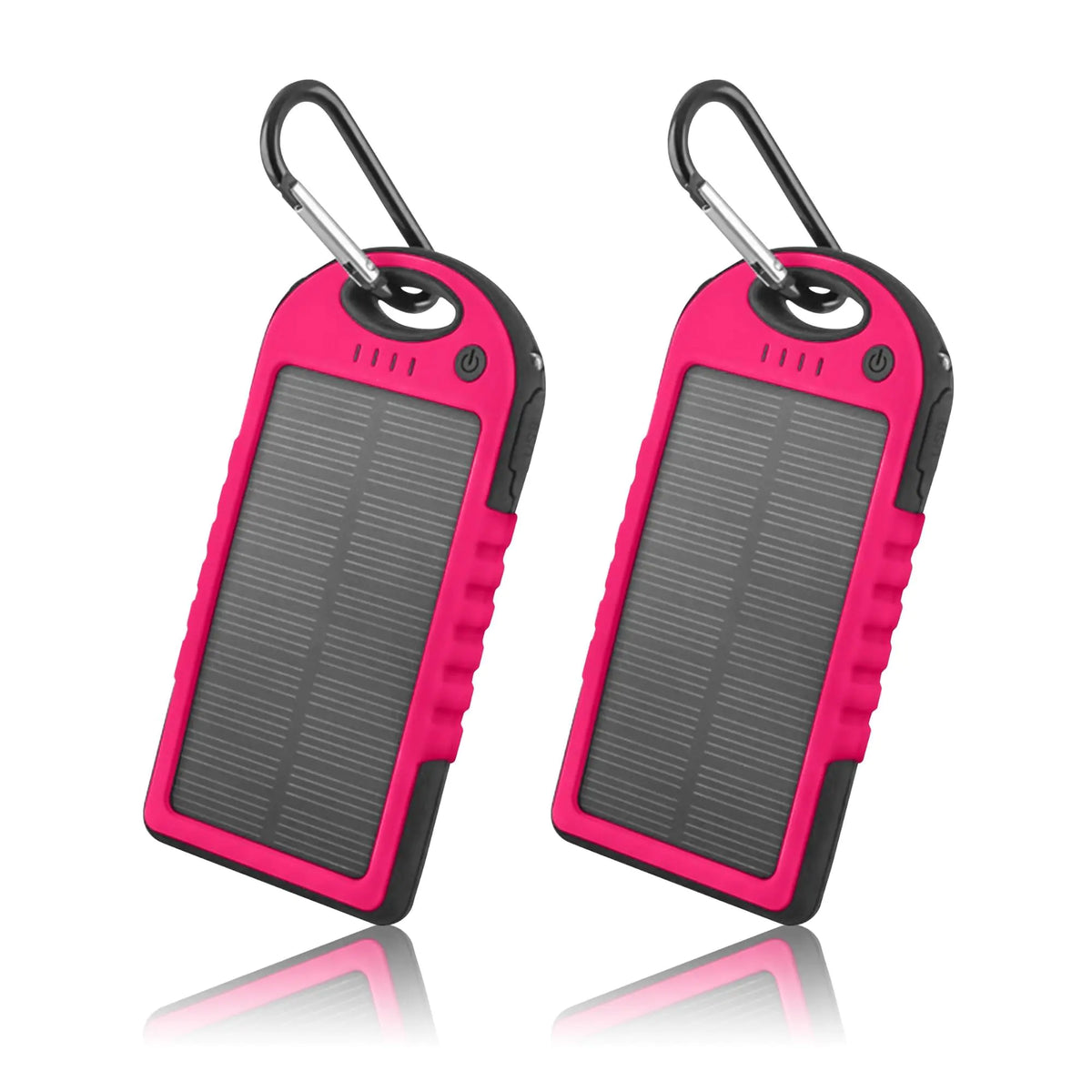 5000mAh Solar Power Bank Phone Charger (2-Pack) - Variety Products Market