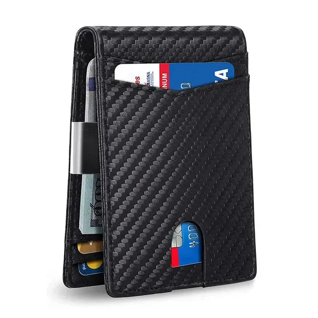 Slim RFID Leather Wallet - Variety Products Market