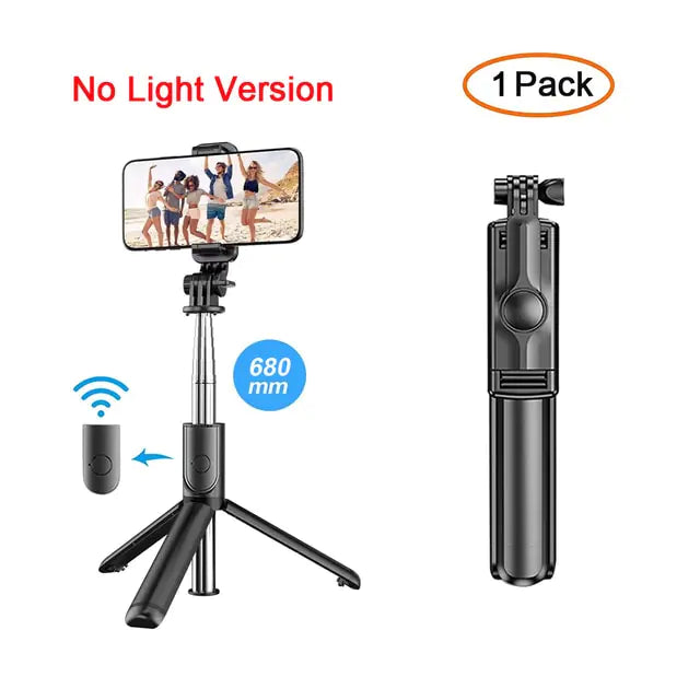 Wireless Bluetooth Selfie Stick Tripod - Variety Products Market