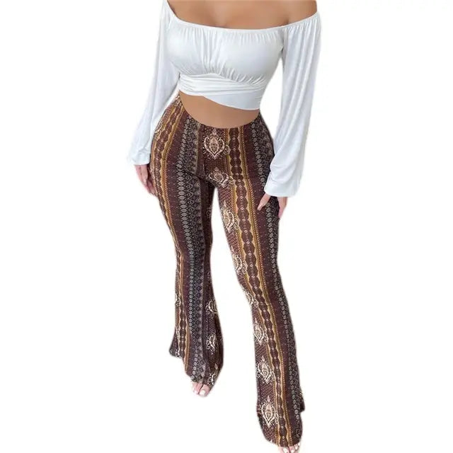 Elastic Tight High Waist Pants For Women - Variety Products Market