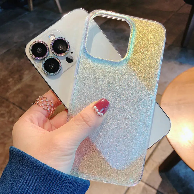 Frosted Aurora Glitter Case - Variety Products Market