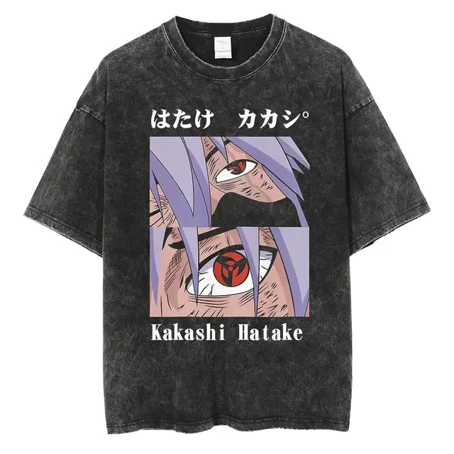 Naruto Print Vintage T-Shirt - Variety Products Market
