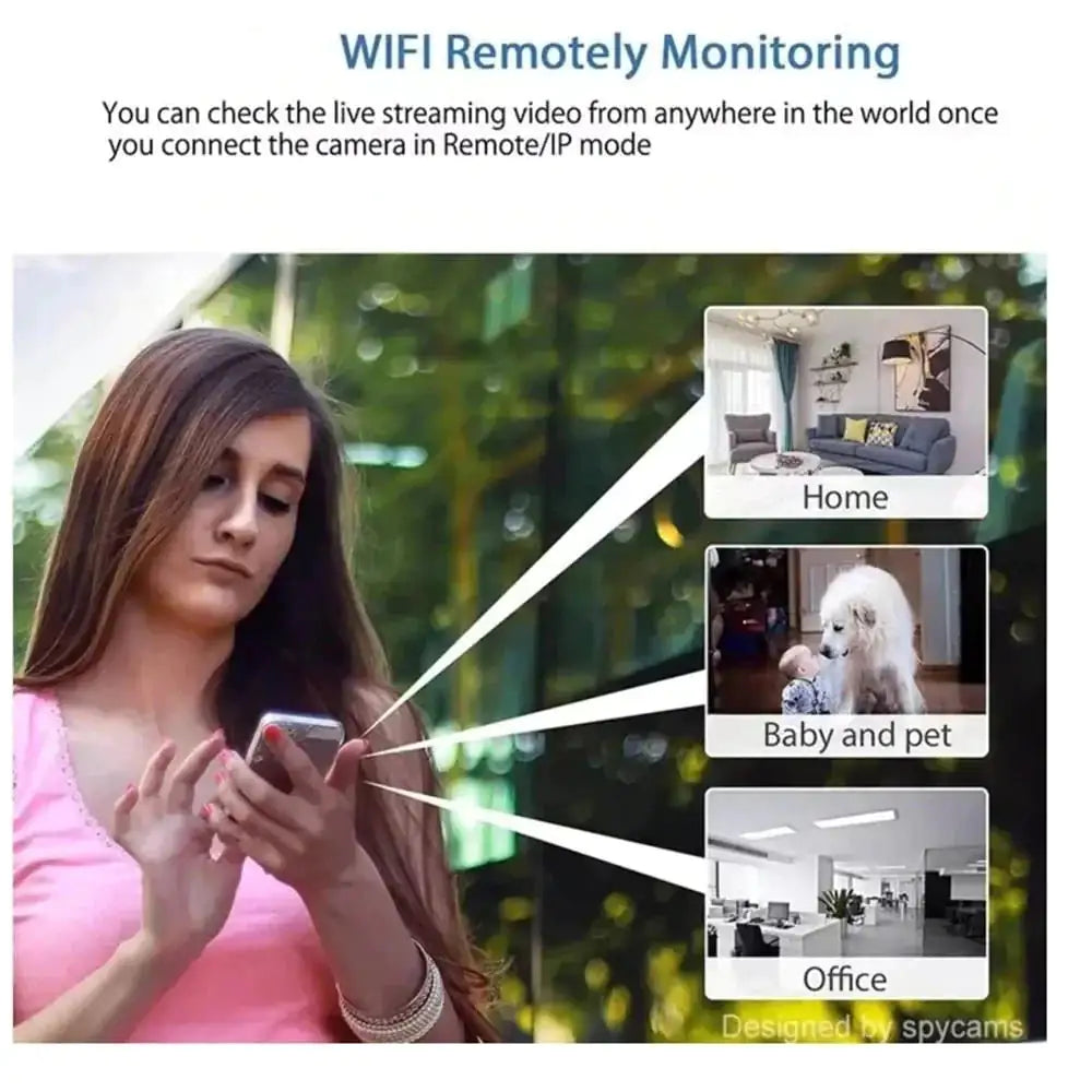Mini WIFI Camera 1080P HD - Night Vision Included - Variety Products Market