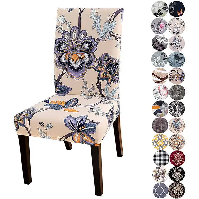 Printed Stretch Chair Cover - Variety Products Market