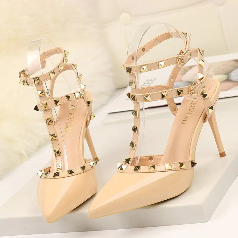 High Heel Single Summer Sandals - Variety Products Market